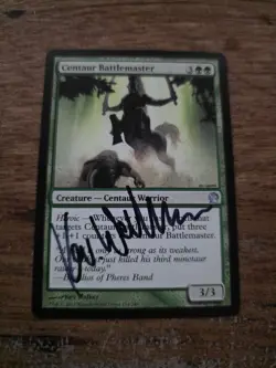 Centaur Battlemaster Artist Proof SIGNED By Kev Walker Mtg Magic The Gathering - Image 1