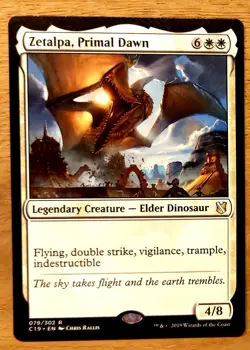 Mtg Magic: Zetalpa die Ursonne, Primal Dawn, English Nearmint, Top Dinosaurier - Image 1