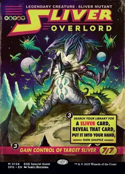 MTG SLIVER OVERLORD 128 EXC - SIGNORE SUPREMO DEI TRAMUTANTI - SPG EN - MAGIC - Image 1