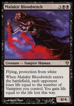 *MRM* FOIL ENG SorciCre de sang de Malakir / Malakir Bloodwitch MTG Zendikar - Image 1