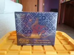 Pokemon Scarlet & Violet Paldean Fates Pokemon Center ETB Elite Trainer Box NEW - Image 1