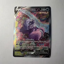 Pokemon Galarian Slowking V 179/198 Chilling Reign Holo Ultra Rare Full Art - Image 1