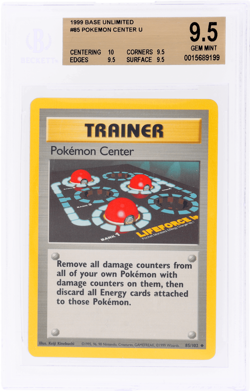 1999 Pokemon Base Set Pokemon Center #85 BGS 9.5 - Image 1