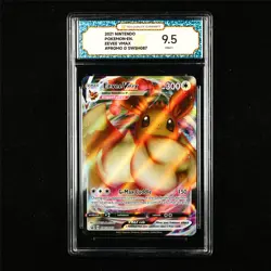 TQG 9.5 MINT+ 2021 Pokemon ENG Eevee VMAX SWSH087 Promo - Image 1