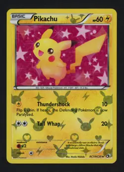 Pikachu RC7/RC25 Legendary Treasures: Radiant Collection Holofoil Pokemon TCG - Image 1