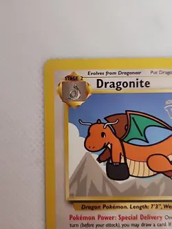 Pokemon TCG Dragonite #5 Black Star Promo 149 (2000) WOTC First Movie Stamp - Image 4