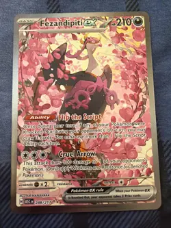 Fezandipiti Ex 288/217 SIR Ascended Heroes Pokemon Card Near mint - Image 1