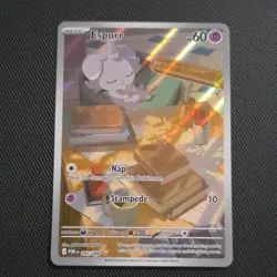 Pokemon Espurr POR 095/088 Holo Basic Psychic 60 HP 2026 Pokemon TCG - Image 1