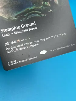 MTG ~ Stomping Ground (Borderless) Edge of Eternities Foil #0283 LP+ - Image 3