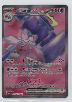 Tinkaton ex Ultra Rare Pokemon Scarlet & Violet Paldea Evolved PAL #240 - Image 1