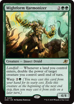 MTG magic 1x Mightform Harmonizer (M/NM) Edge of Eternities - Image 1