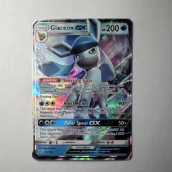 Pokemon Glaceon GX 39/156 Ultra Prism Full Art Holo Ultra Rare Stage 1 200 HP - Image 1