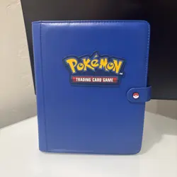 Pokemon Trading Card Game Ultra Pro 4-Pocket Premium Snap Binder + Bonus Cards - Image 1