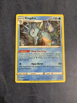 Pokemon TCG - Kingdra 033/163 - Holo Rare - Battle Styles - Nm / Mint - Image 1