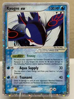 Kyogre ex - 037 (Collector's Tins) 037 Nintendo Holo Illustration Rare Pokemon - Image 1