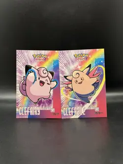 Clefairy Clefable Attacks Database Cracked Ice Holo Kanto Pokemon - Image 1