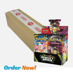 Pokemon TCG ME03 Mega Evolution PERFECT ORDER 6 BOX BOOSTER CASE Sealed PREORDER - Image 1