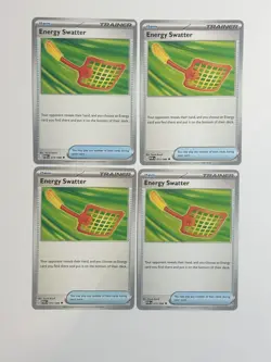 4x Energy Swatter - 073/088 - ME03: Perfect Order (ME03) Pokemon Playset x4 - Image 1