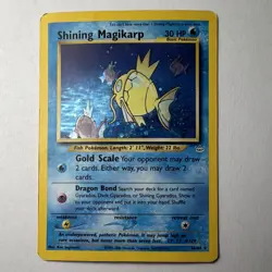 Pokemon Shining Magikarp 66/64 Neo Revelation Secret Rare Holo Basic 30 HP - Image 1