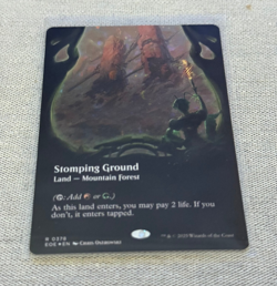 Stomping Ground (Borderless) (Galaxy Foil) - Edge of Eternities (EOE) - Image 1