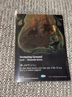 Stomping Ground (Borderless) (Galaxy Foil) - Edge of Eternities (EOE) - Image 2