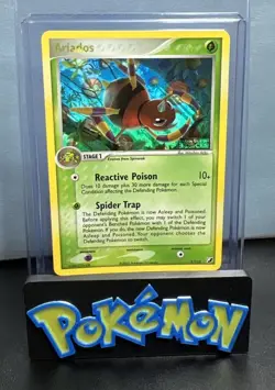 2005 Pokemon Ariados Reverse Holo, Unseen Forces Stamped - Image 1