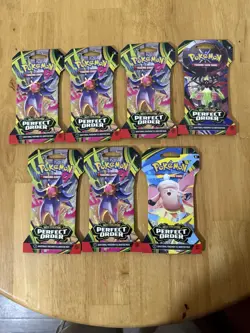 Pokemon TCG Perfect Order 7 Sleeved booster packs - Image 1