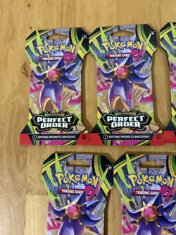 Pokemon TCG Perfect Order 7 Sleeved booster packs - Image 2
