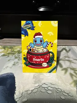 Squirtle Pokemon Database Christmas Set Cracked Ice Holo - Image 1