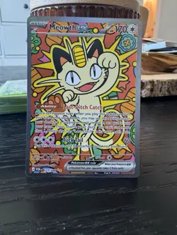 Pokemon Meowth ex 121/088 Me03: Perfect Order NM - Image 1