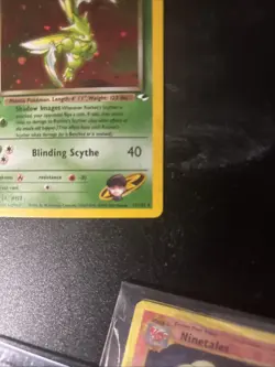 ROCKET'S SCYTHER HOLO 1ST EDITION GYM CHALLENGE Pokemon Vintage # 13/132 - Image 3
