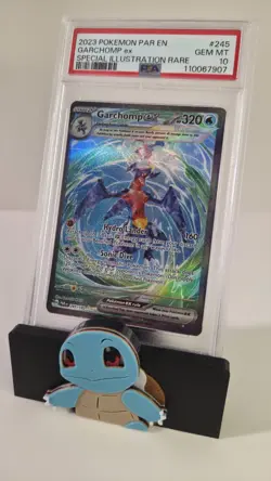 2023 Pokemon PAR EN Garchomp ex SIR 245 PSA 10 GEM MINT - Image 1