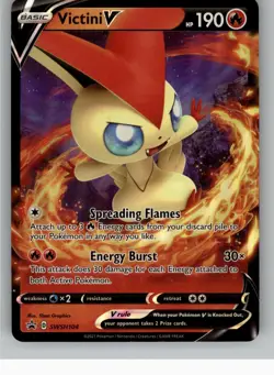 VICTINI V SWSH104 HOLO P SWORD & SHIELD PROMO POKEMON NM - Image 1