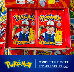 Pokemon Merlin Topps Stickers - Adhesive Figurines 1999 - COMPLETE Your SET - Image 2