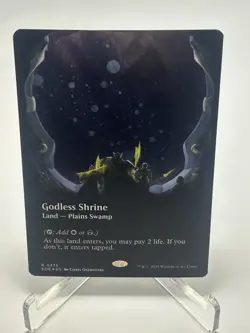 Godless Shrine (Borderless) (Galaxy Foil) Edge of Eternities Foil - Image 1