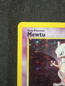 Mewtwo Holo 10/102 – 1st Edition German Base Set – 1999 WOTC Pokemon – LP - Image 2