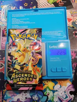 EXTREMELY HEAVY! 22.5g GOD PACKUUU Ascended Heroes Pokemon TCG Booster (SEALED) - Image 1