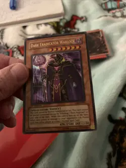 Yu-Gi-Oh Dark Eradicator Warlock SD6-EN001 Ultra Rare 1st Edition - Image 3