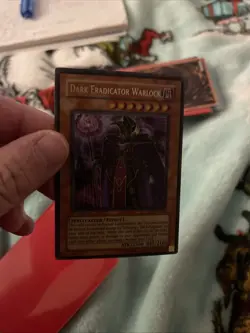 Yu-Gi-Oh Dark Eradicator Warlock SD6-EN001 Ultra Rare 1st Edition - Image 5