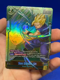 Dragon Ball Super Fusion World Wish For Shenron Son Gohan SH FB07-057 Alt Art LP - Image 2