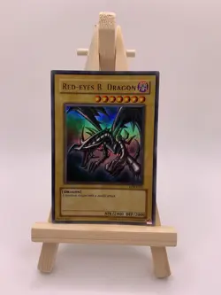 Red-Eyes B. Dragon LOB-E056 Ultra Rare Holographic Yu-Gi-Oh TCG - Image 1