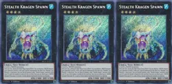 3x Stealth Kragen Spawn | BROL-EN031 | SCR | 1st Ed | NM | YuGiOh - Image 1