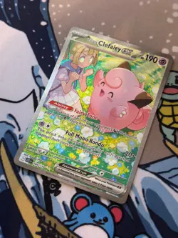 Lillie's Clefairy ex 184/159 Journey Together SIR Pokemon TCG NM - Image 2