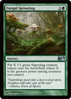 MTG Fungal Sproutting Magic 2013 U 173/249 (LIGHTLY PLAYED) - Image 1