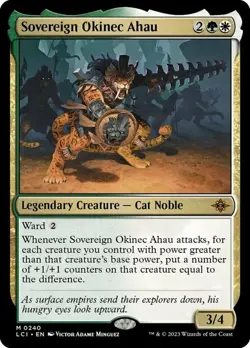 Sovereign Okinec Ahau - The Lost Caverns of Ixalan - Near Mint - Image 1