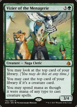 1x - Vizier of the Menagerie - Amonkhet - NM MTG - Image 1