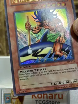 Yugioh The Legendary Fisherman PSV-076 Pharaoh's Servant 1st Edition Ultra -NM - Image 5