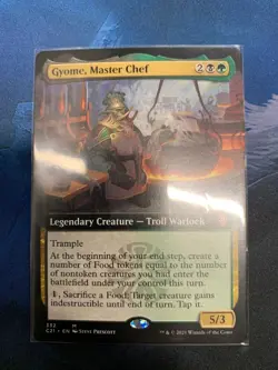 Gyome, Master Chef (Extended Art) - 332 M - Magic: The Gathering Commander 2021 - Image 1
