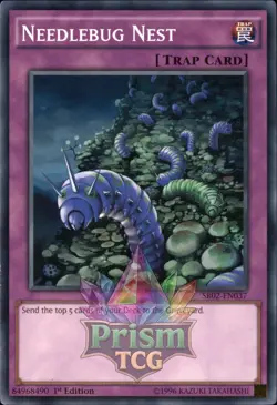 1st Ed Needlebug Nest SR02-EN037 Yugioh - Image 1