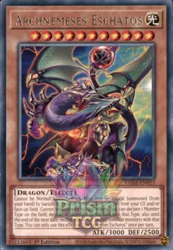 1st ed Archnemeses Eschatos rare VASM-EN053 Yugioh - Image 1